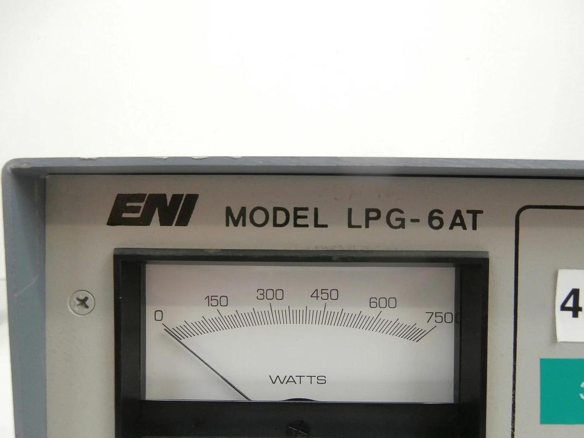 Used LPG-6AT ENI Power Systems LPG-6A-21051-51 RF Generator Tested Not Working