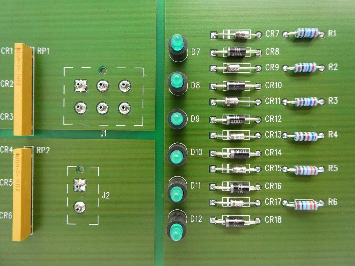 Used Lam Research 810-707138-001 EMO/DC Power Display Board PCB Continuum Spare