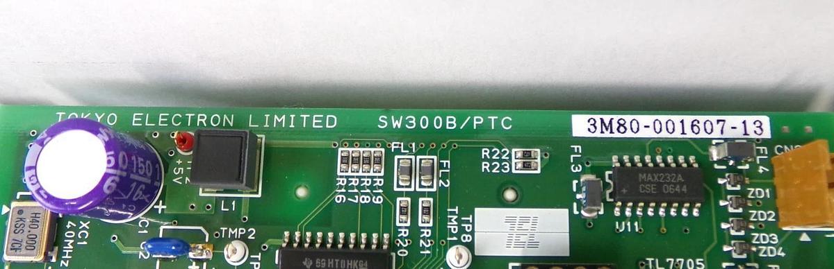 Used TEL Tokyo Electron 3M81-023609-21 Processor PCB SW300B PTC MIO AIO2 Working