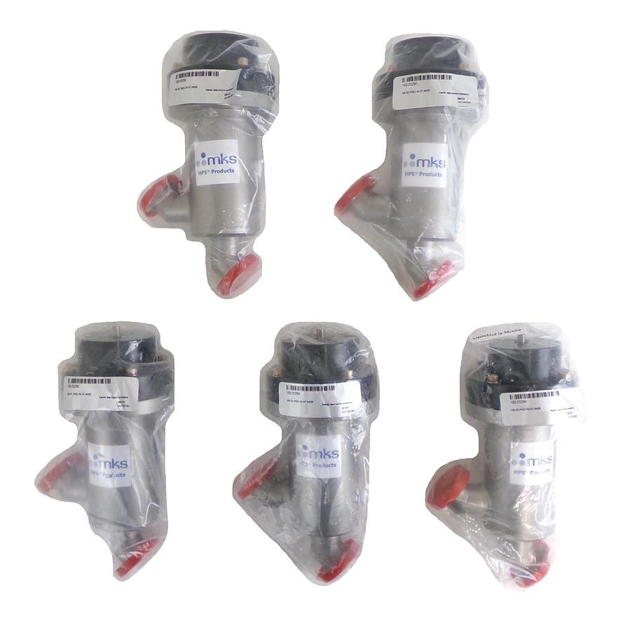 MKS Instruments 162-0025K UHV Angle Valve Lot of 5 New Surplus