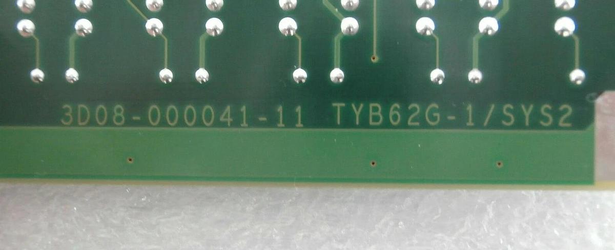 Used TEL Tokyo Electron 3D81-000041-V2 Processor PCB TYB62G-1/SYS2 T-3044SS Working