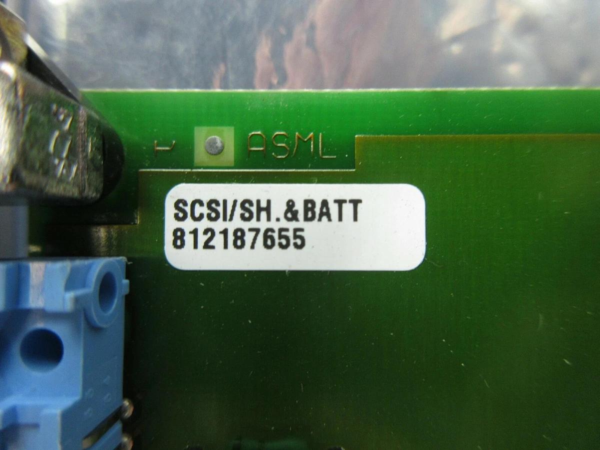 Used ASML 4022.430.2149 SCSI/SH with Batteries PCB Card PAS 5000/2500 Used Working