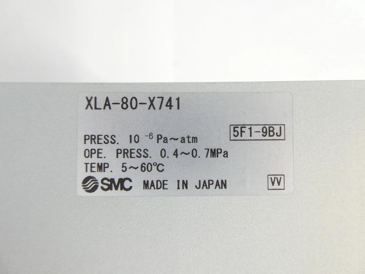 SMC XLA-80-X741 High Vacuum Angle Valve Vacuum Series Lot of 8 New Surplus