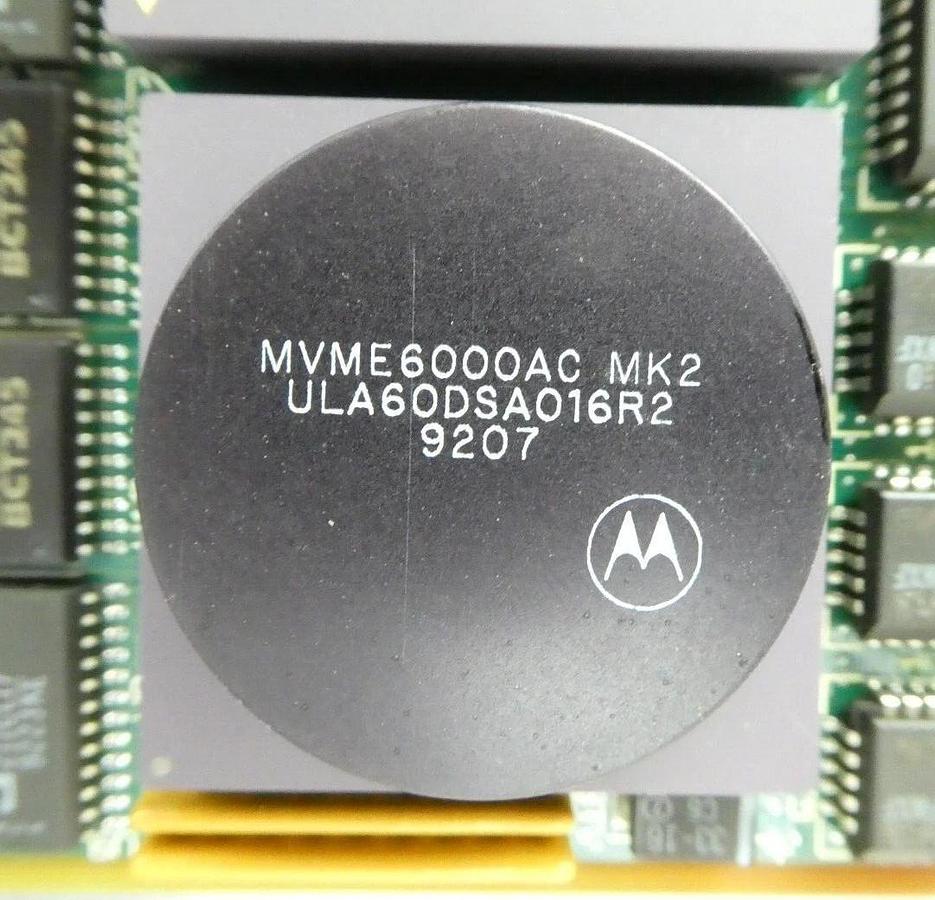 Used Motorola 01-W3648B MVME Processor PCB Card VMEmodule Lam Research Working Spare