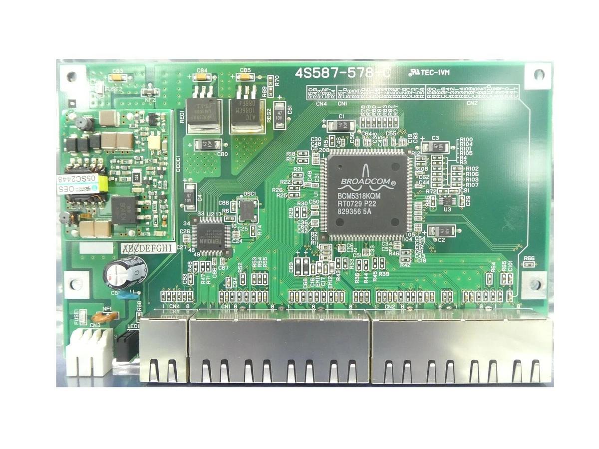 Used Nikon 4S587-578-C 9-Port Network PCB NSR FX-601F FPD Lithography System Working