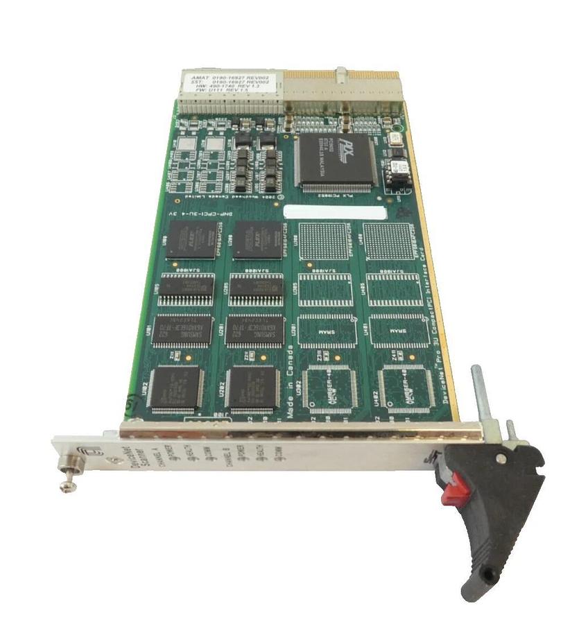 Used SST Woodhead DNP-CPCI-3U-4 DeviceNet Scanner PCB Card AMAT 0190-16927 Working