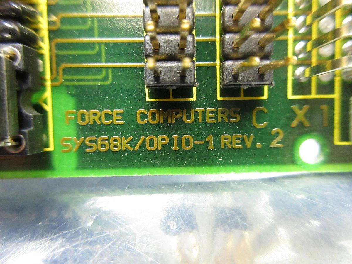 Used Force Computers 310011 Processor PCB Card ASML 4022.428.1134 PAS 5000/2500 Used