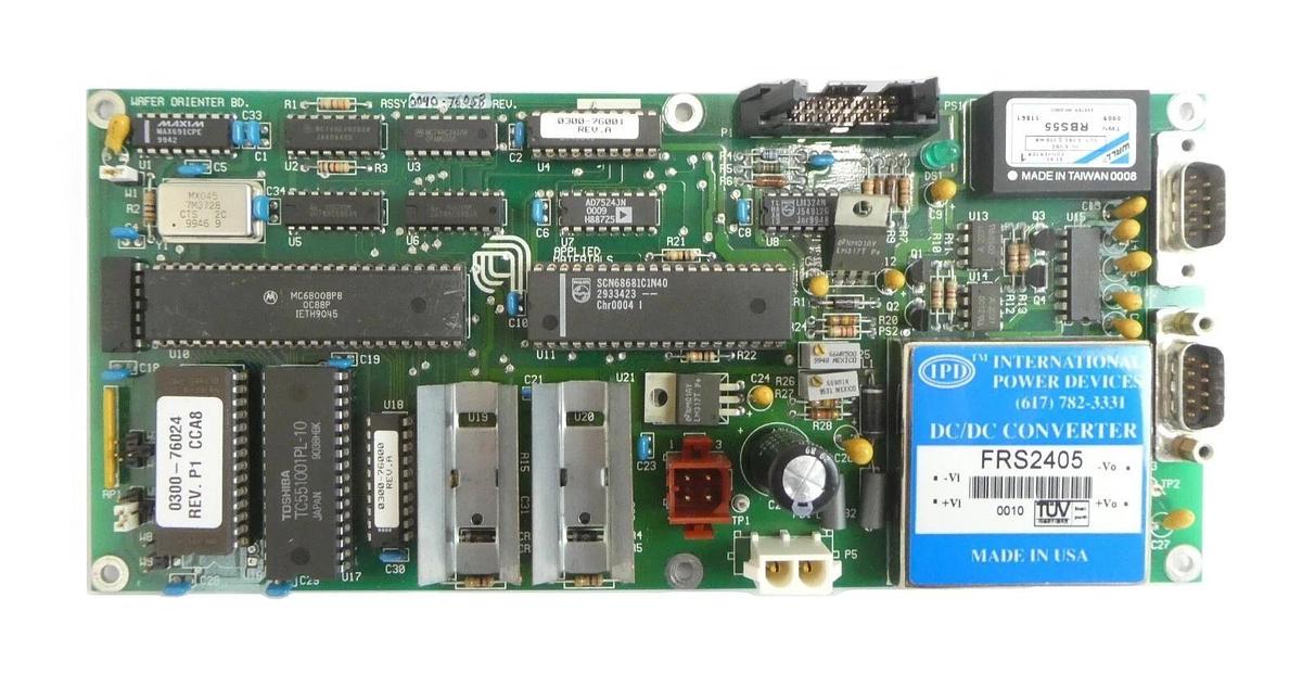 Used AMAT Applied Materials 0090-76058 Wafer Orienter PCB Board Working