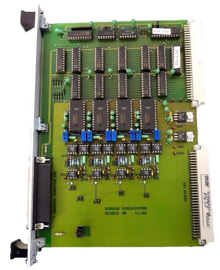 Used Omicron Vakuumphysik Quadac V3 SPM CU PCB Assembly Quadac A Working Surplus