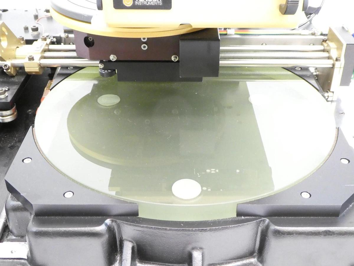 Used Tencor P-2H 200mm HI Long Scan Profilometer Wafer Stage Assembly Spare Surplus