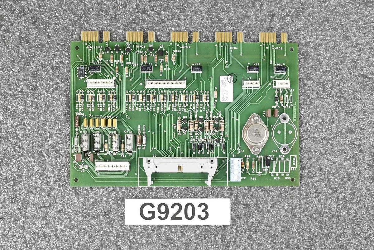 Used Tegal 99-126-005 PCB Gas Interface