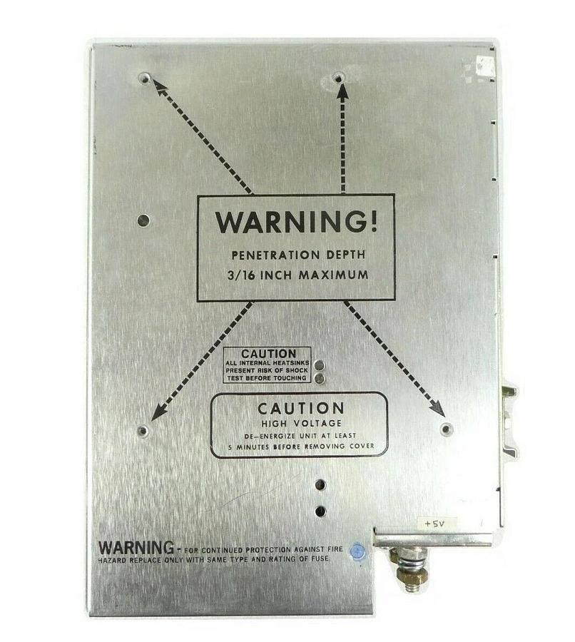 Used Pioneer Magnetics PM 2501B-2 Power Supply 5D300-0-4-S KLA-Tencor eS31 Working