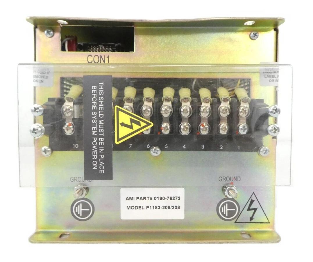 Used Phasetronics P1183-2/2 PVD Chamber Lamp Heater Driver AMAT 0190-76273 Working
