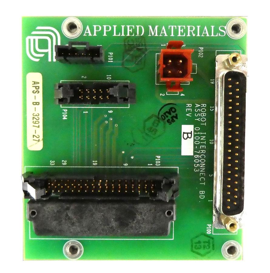 Used AMAT Applied Materials 0100-76053 Robot Interconnect PCB Assembly Working Spare
