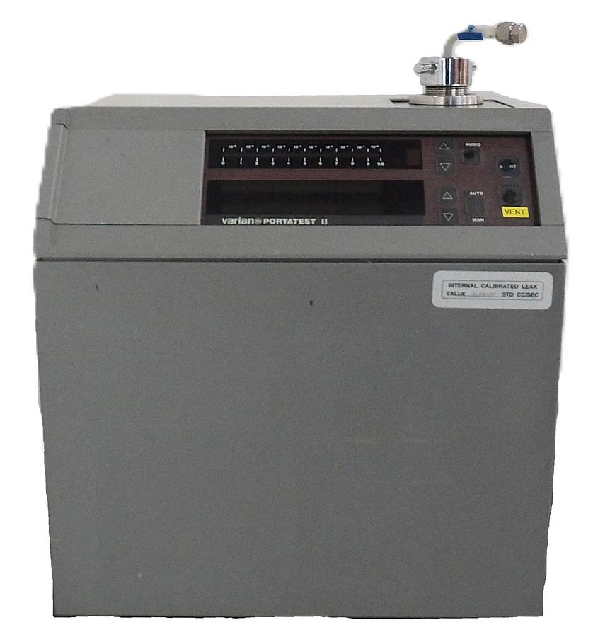 Used Varian Vacuum 956 Portatest II Mass Spectrometer Leak Detector Tested As-Is