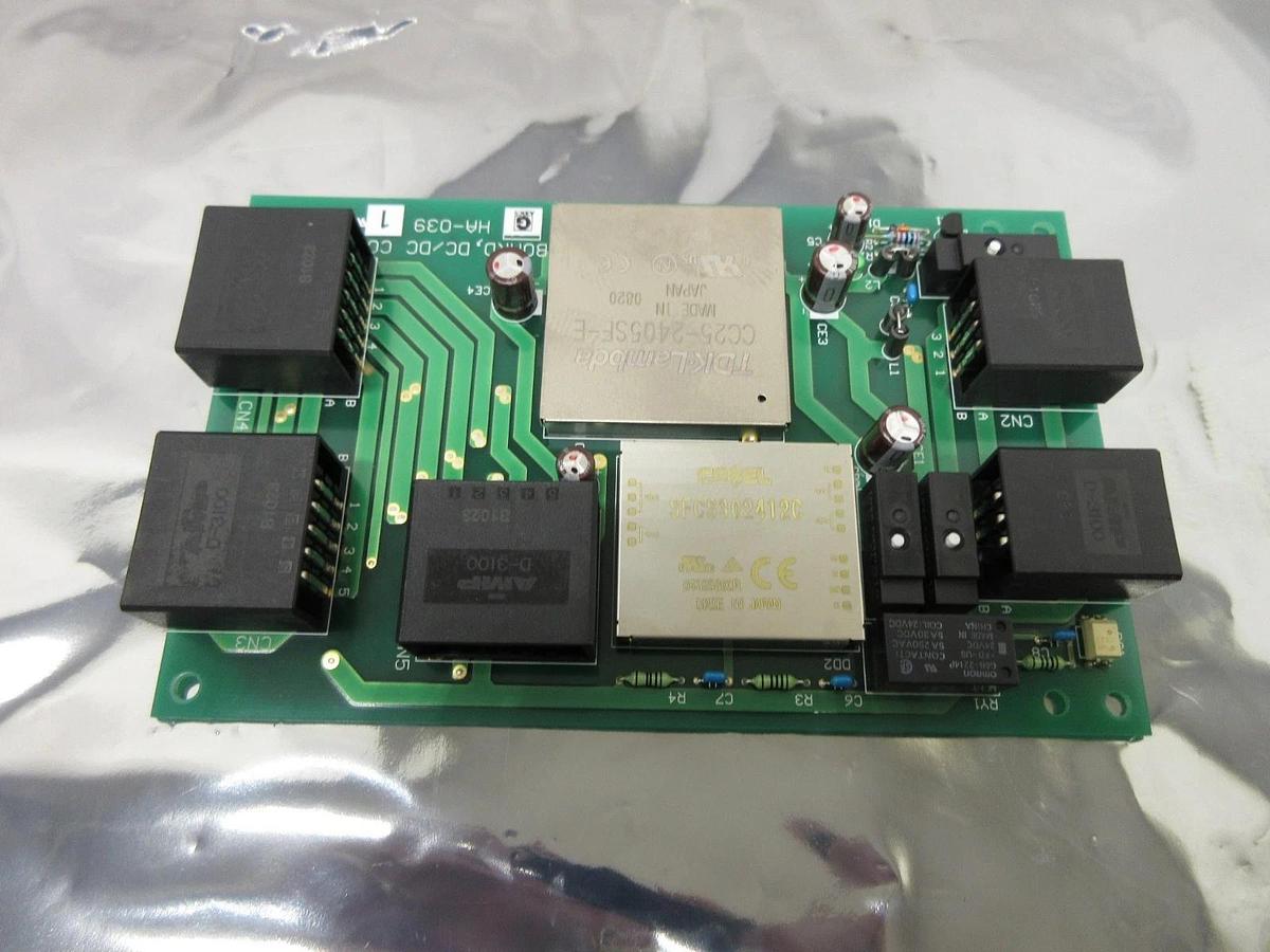 Used TEL Tokyo Electron HA-039 Board, DC/DC CONV SWC PCB ACT12-300 Used Working