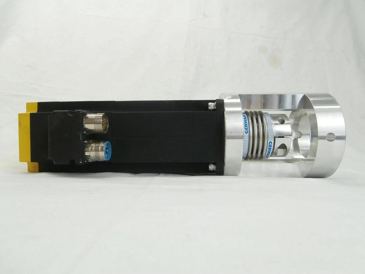 Used Baldor BSM80A-375BA Brushless AC Servo Motor with AKN 60 AMAT 0040-49320 Used