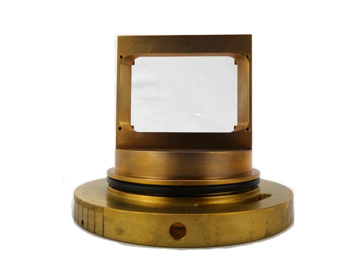 Used Nikon Fixed Fold Mirror Optical Lens Assembly NSR Series System Working Surplus
