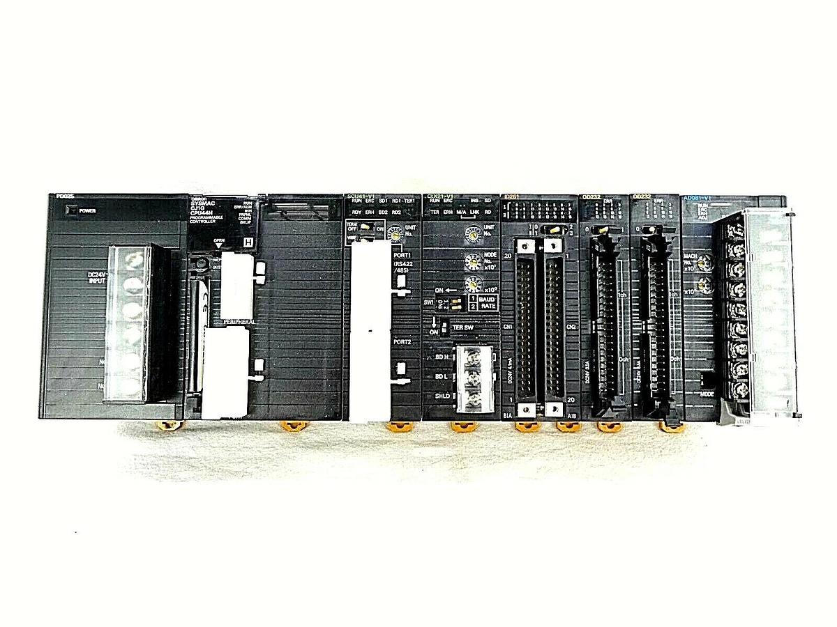 Used Omron CJ1G-CPU44H Programmable Logic Controller PLC TEL Trias Working Surplus