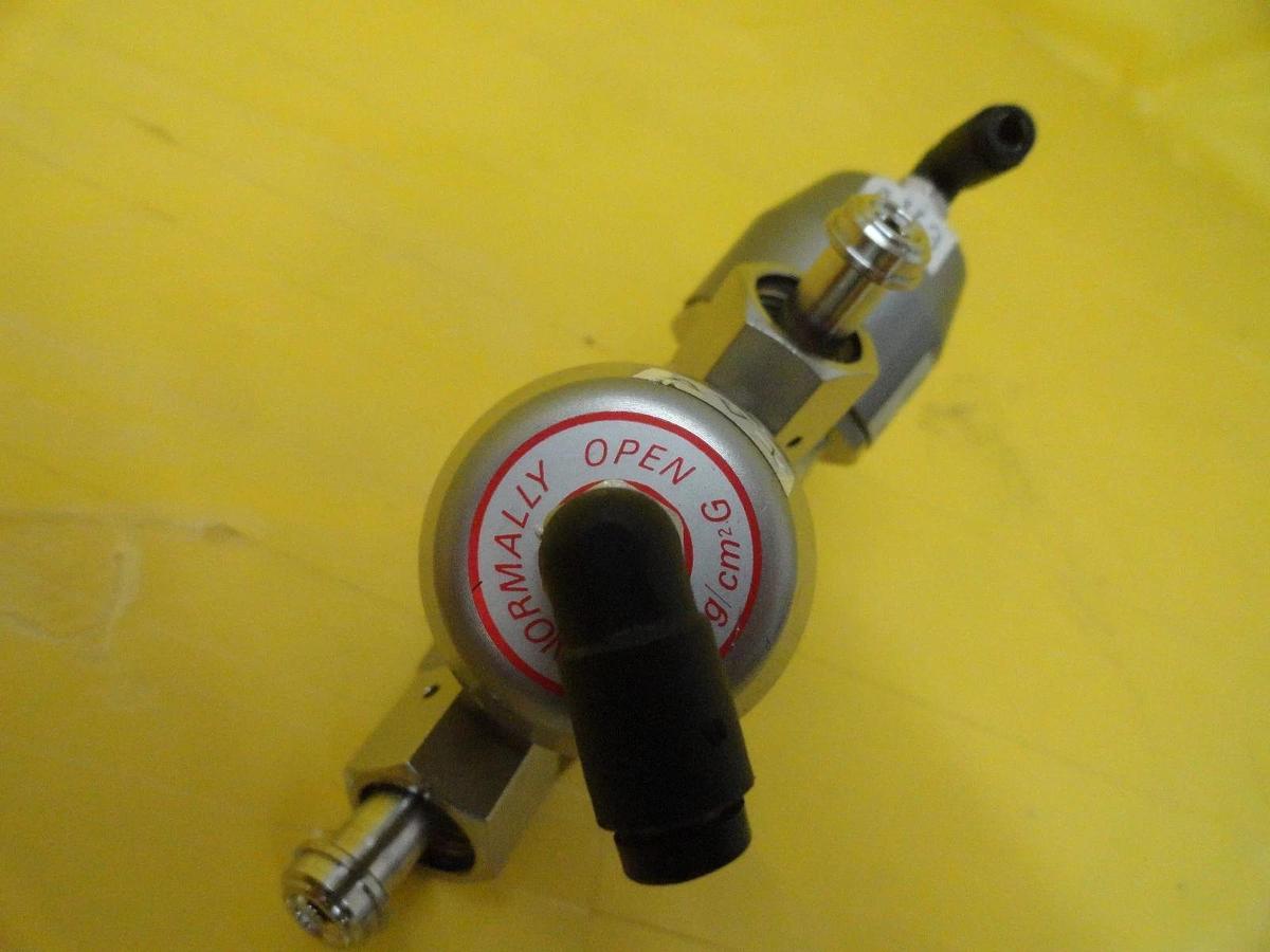Used Motoyama SUSF316L 3-Way Diaphragm Valve Normally Open 10K-1/4 Used Working