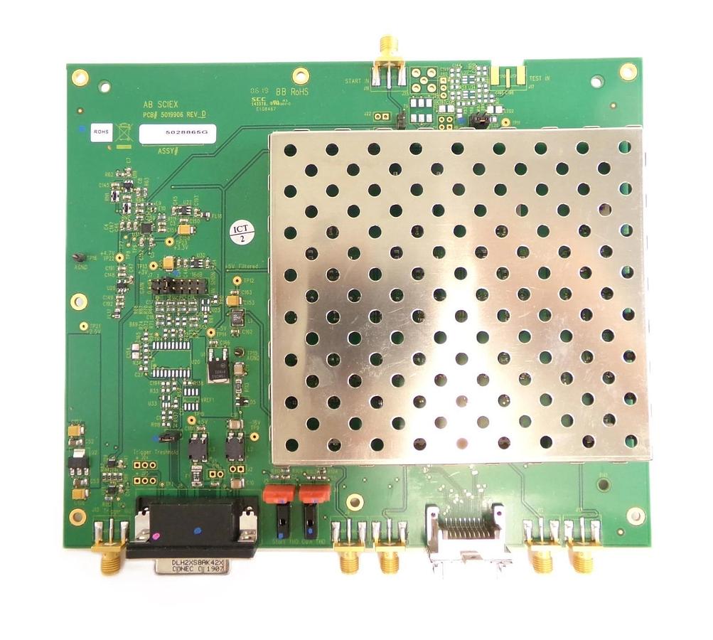 Used AB Sciex 5019906 Control Interface PCB Triple TOF 6600 LC/MS/MS Working