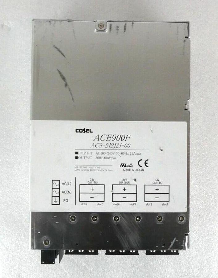Used Cosel AC9-2J2J2J-00 Power Supply ACE900F Reseller Lot of 4 Working Spare