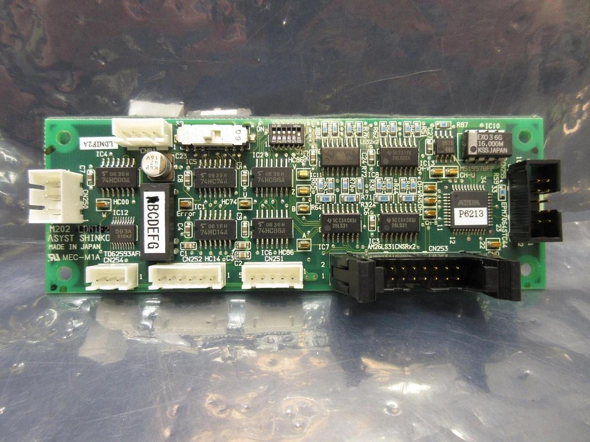 Used Asyst Shinko HASSYC810601 Processor Board PCB LDMIF2A M202 Used Working