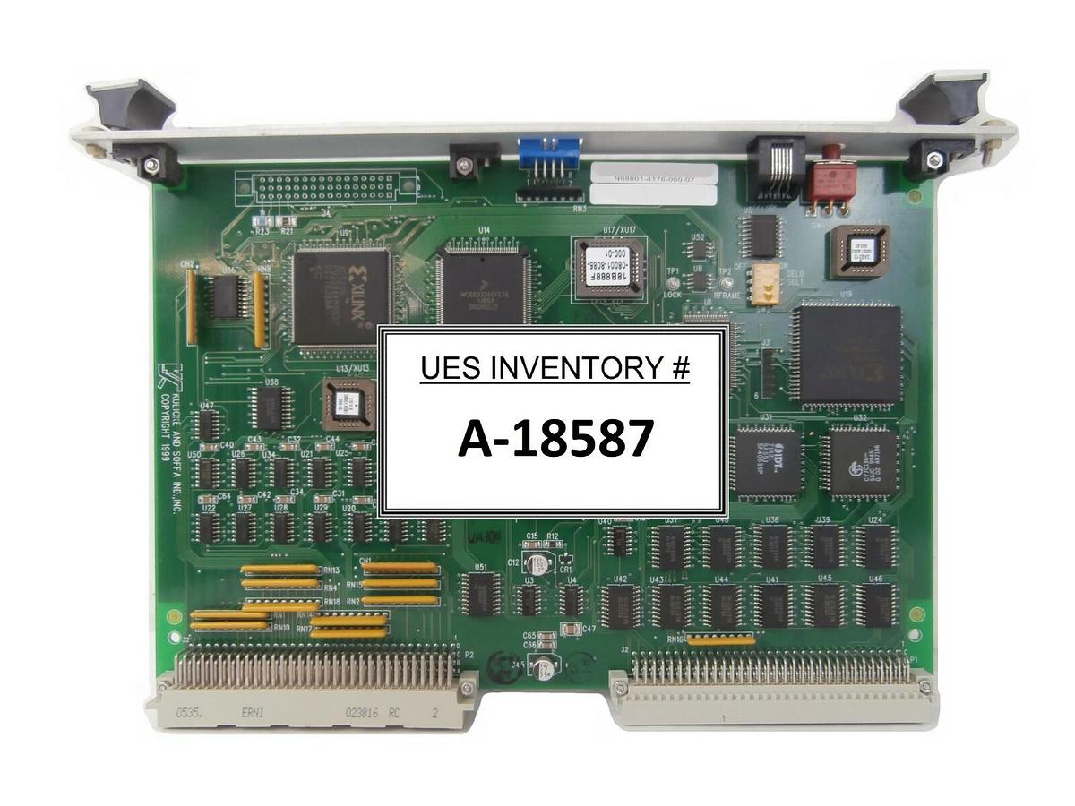 Used Kulicke & Soffa N08001-4176-000-07 Stepper/Sensor PCB Card 8001-4176 Working
