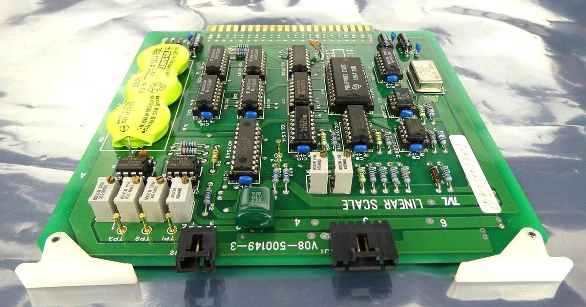 Used Varian Semiconductor VSEA 109132001 Linear Scale Mod PCB Working Surplus