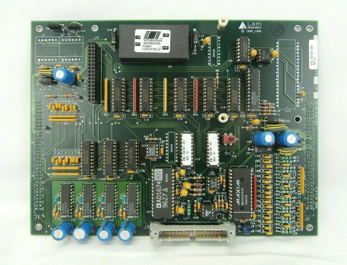 Used Lam Research 810-707103-001 Power Convertible Board PCB Continuum Working Spare