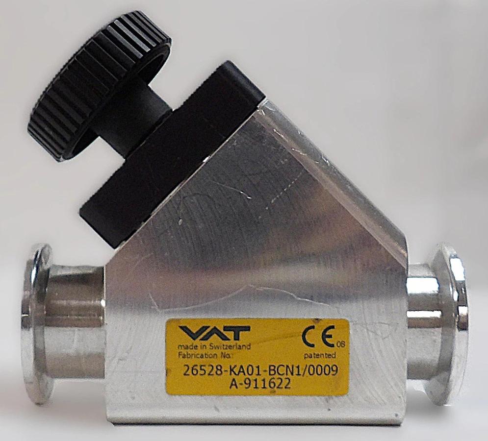 Used VAT 26528-KA01-BCN1 HV Inline Valve Reseller Lot of 2 Working Surplus