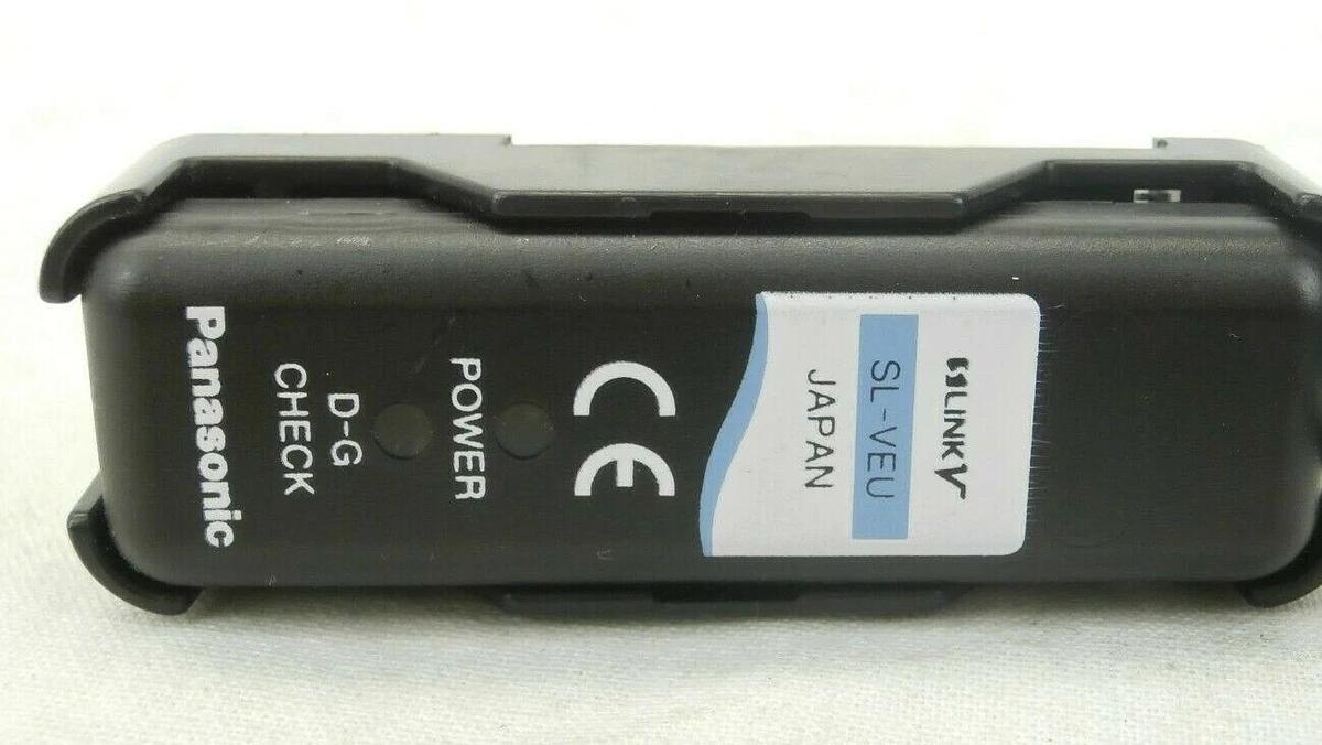 Used Sunx S-LINK V Sensor Set Lot of 4 SL-VT8E SL-VTP8E Panasonic SL-VEU Used Working