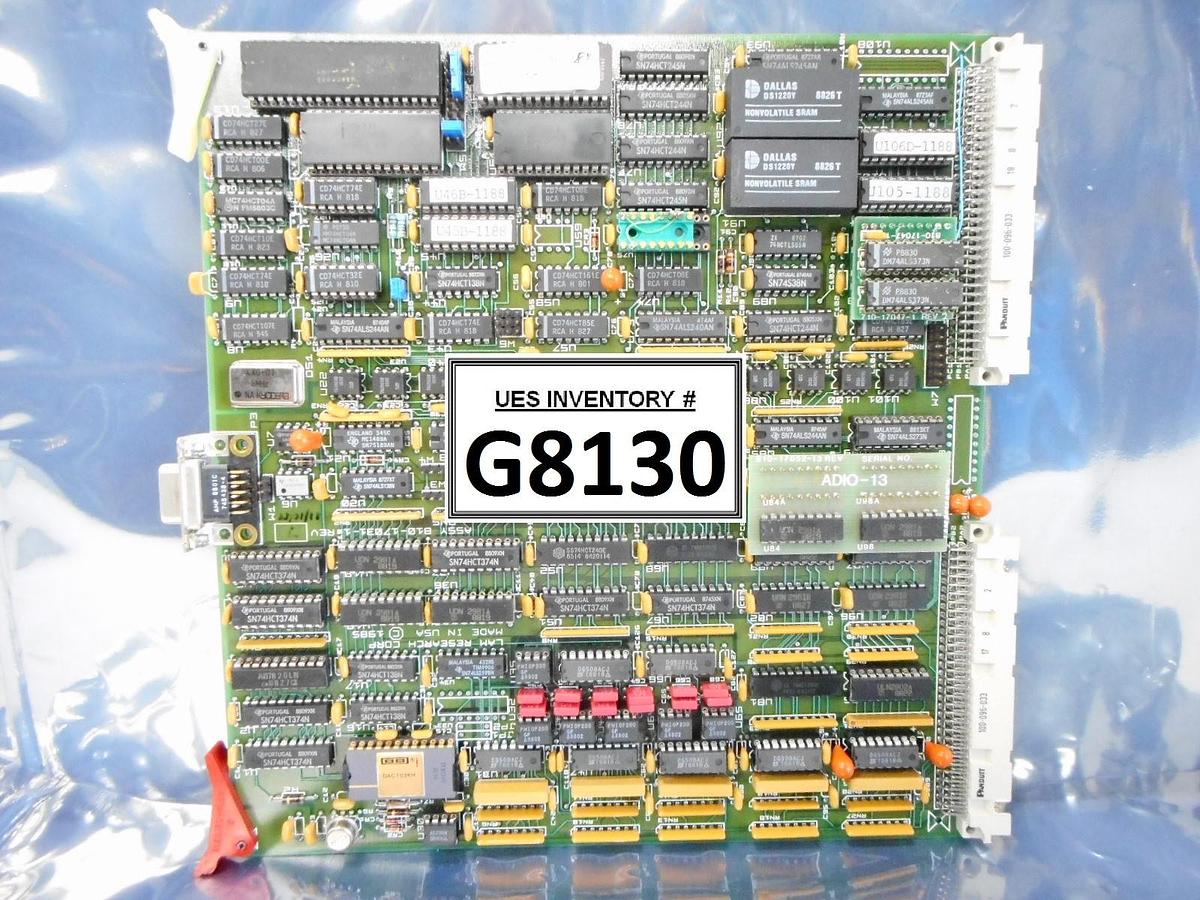 Used Lam Research 810-17031-1 Processor PCB Card 810-17052-13 ADIO-13 Rev. 7 AS-IS