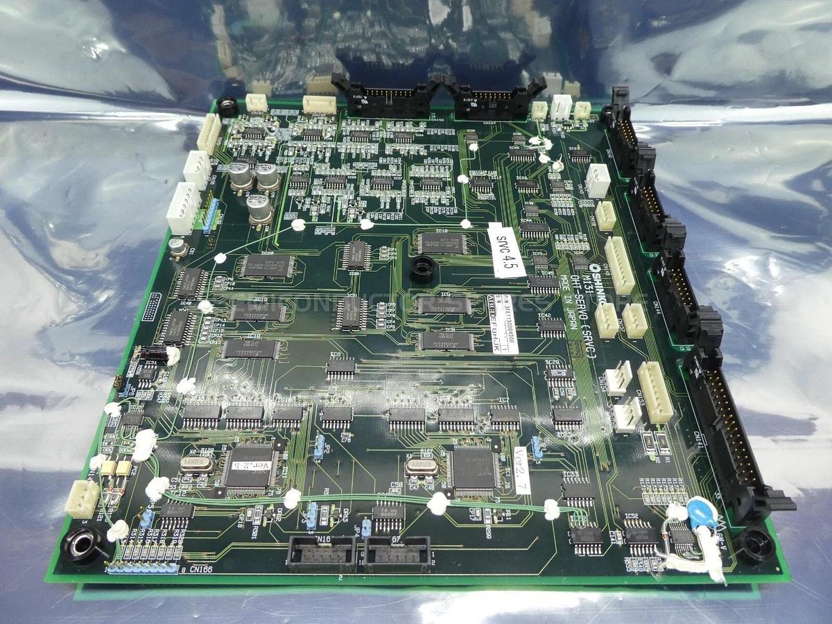 Used Shinko Electric 3FE113C004300 PCB OHT-SERVO (SRVC) M131 SRVC 4.5 Ver. 2,7 Spare