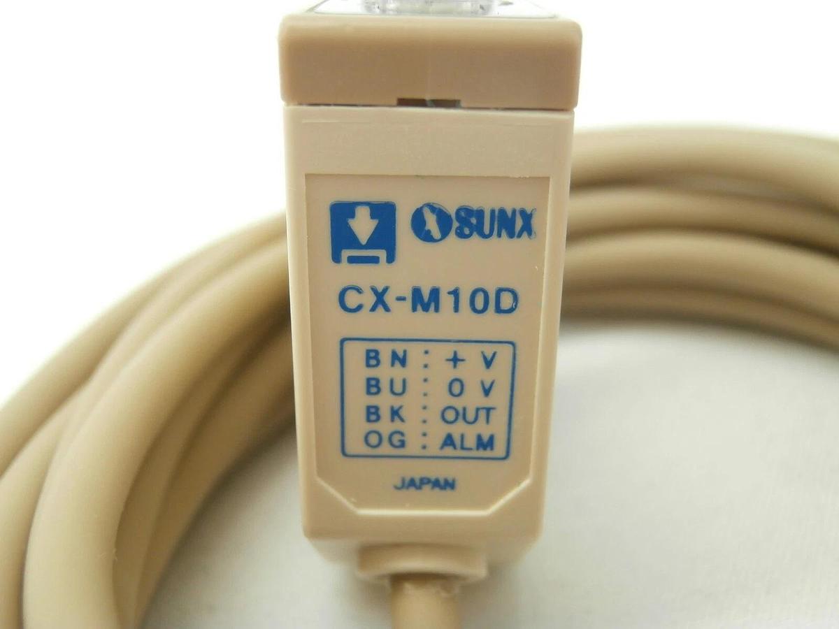 Sunx CX-M10 Photoelectric Sensor with an Inverter Light Reseller Lot of 2 New