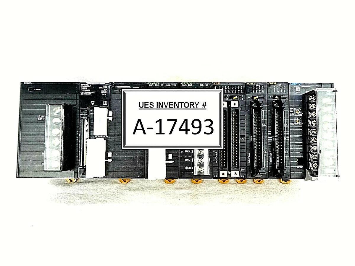 Used Omron CJ1G-CPU44H Programmable Logic Controller PLC TEL Trias Working Surplus