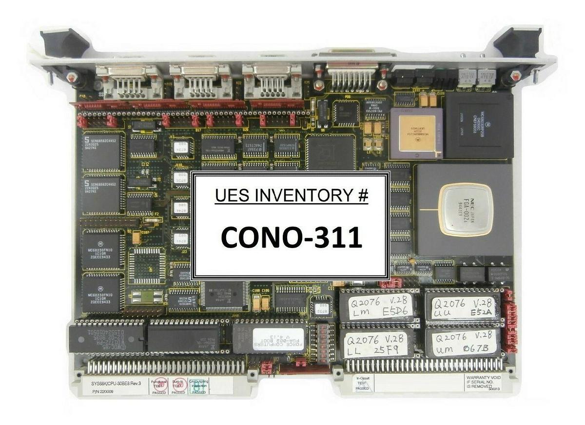 Used Force Computers 220009 CPU Processor PCB Card SYS68K/CPU-30BE8 Bio-Rad Q5 Spare