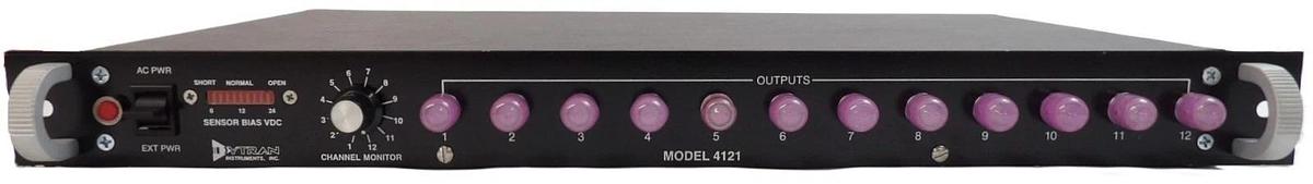 Used Dytran Instruments Model 4121 Accelerometer 12 Channel Power Unit Working