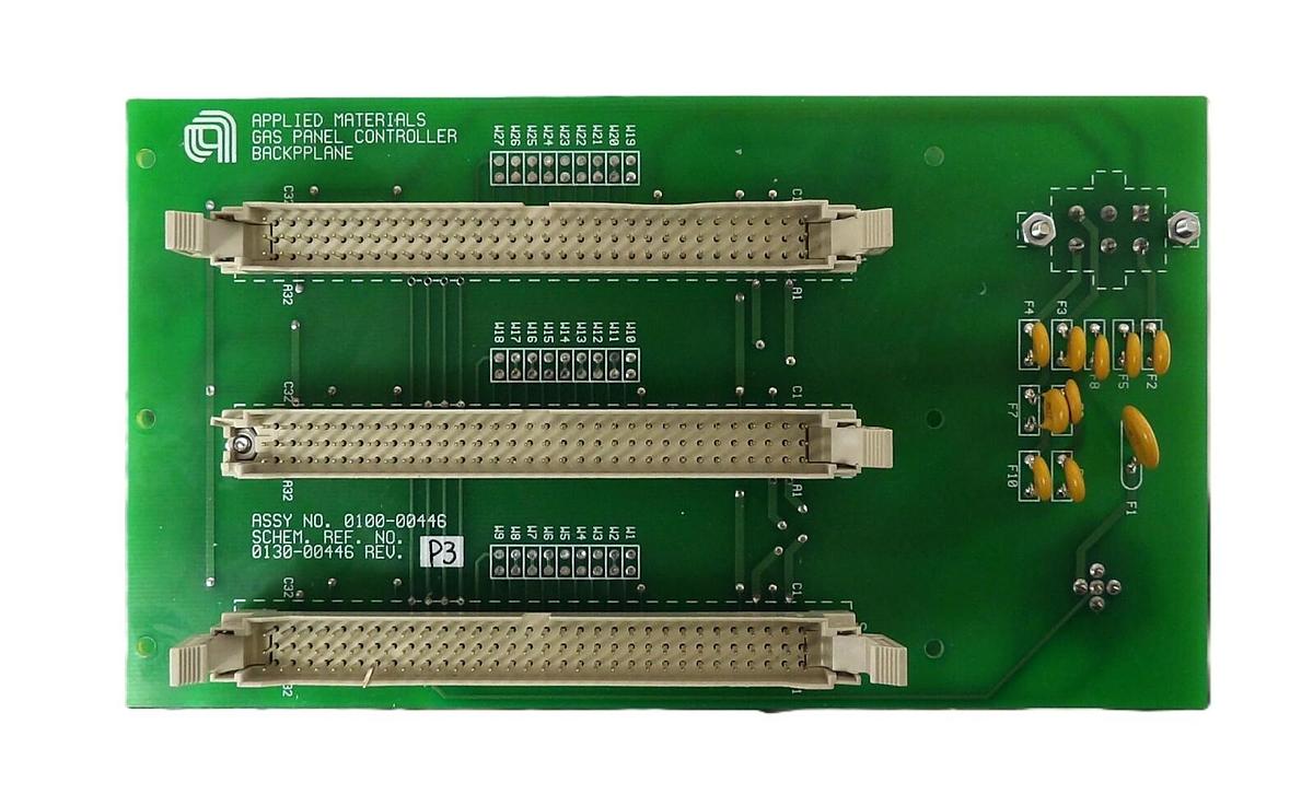 Used AMAT Applied Materials 0100-00446 Gas Panel Controller PCB Working Surplus