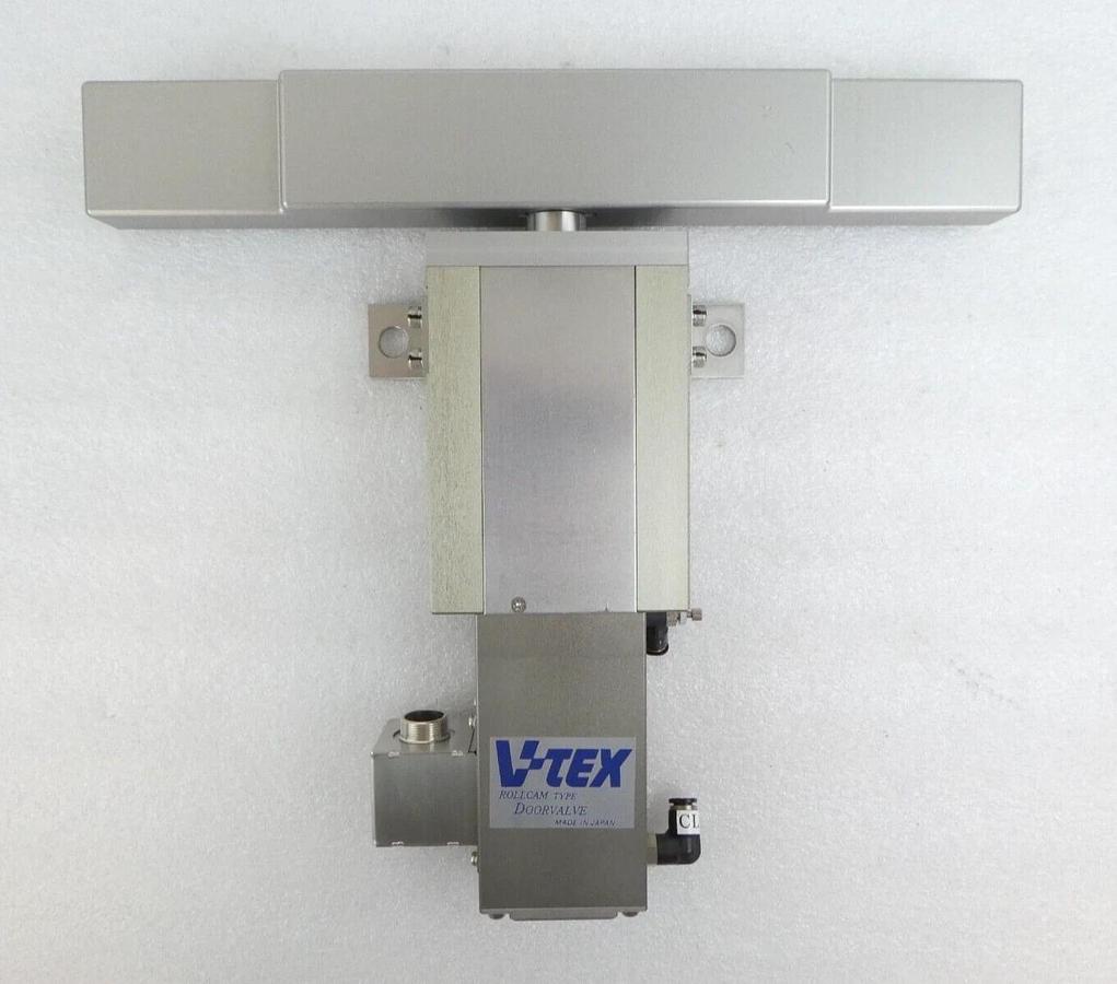 Used V-Tex CX80-001362-V1 Pneumatic Slit Valve ROLLCAM TEL Tokyo Electron Working