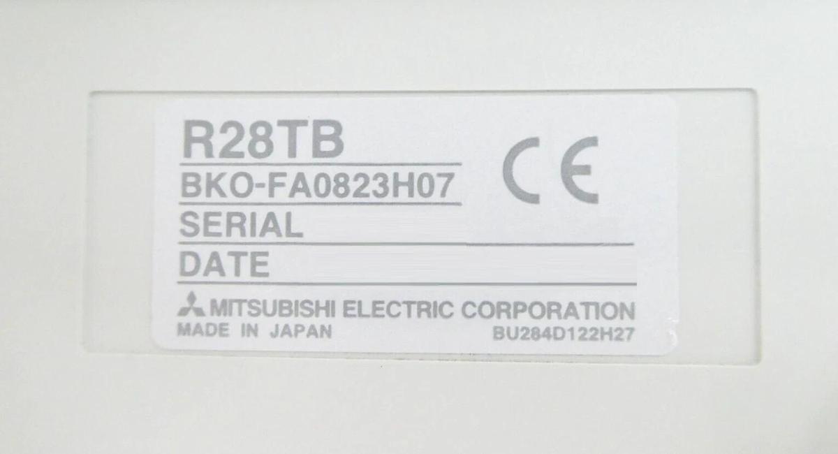 Used Mitsubishi BKO-FA0823H07 Hand Held Robot Teach Pendant Controller R28TB Surplus