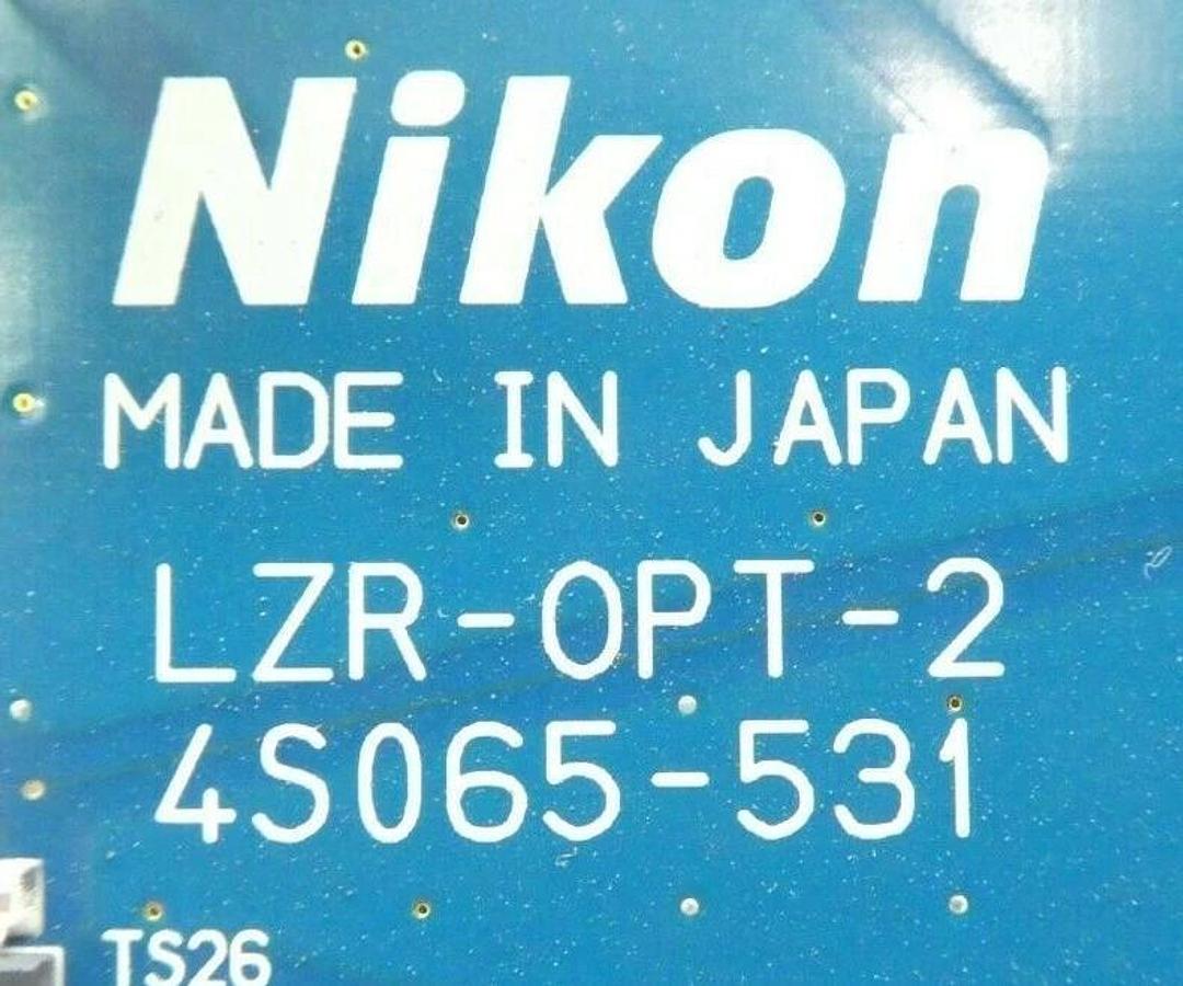 Used Nikon 4S065-531 Laser Optics PCB LZR-OPT-2 NSR FX-601F System Working Surplus