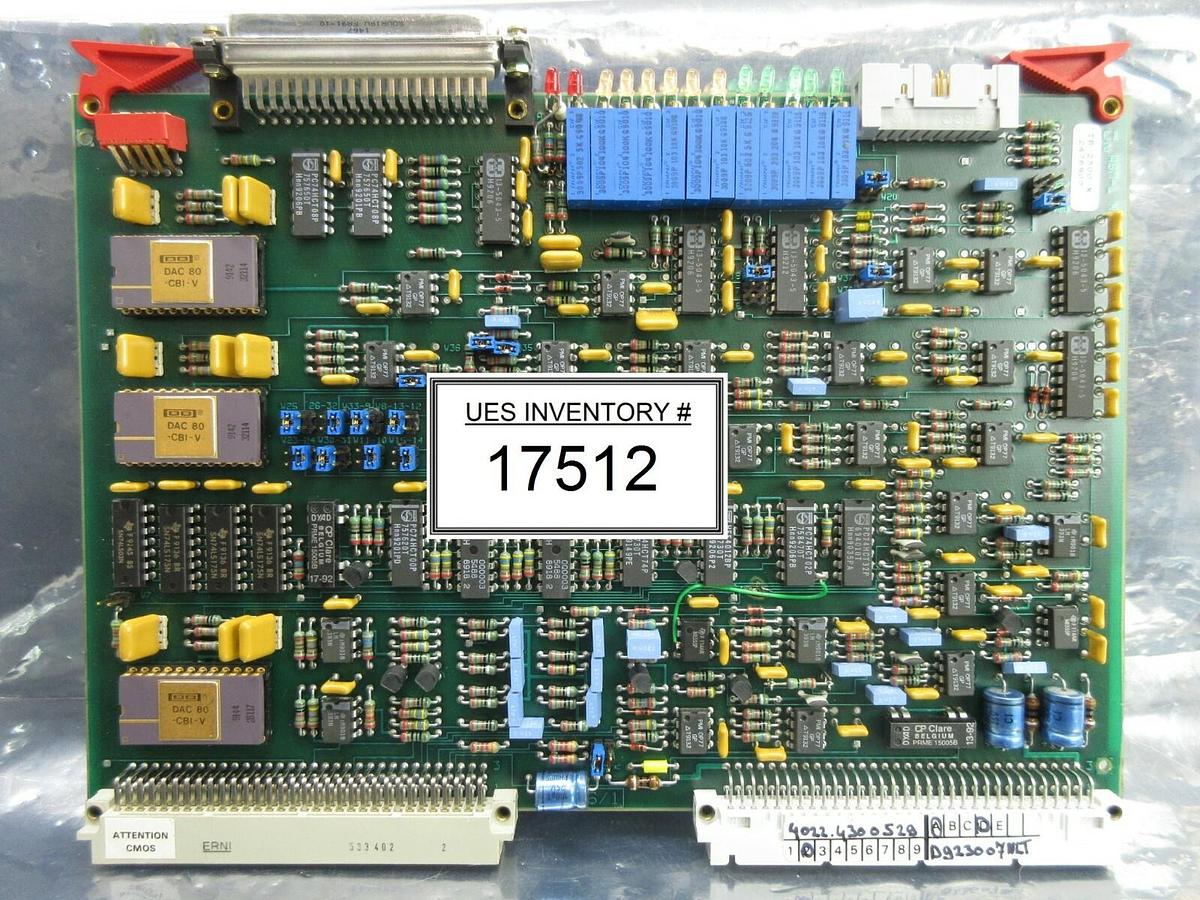 Used ASML 4022.430.05291 TB 2500 x PCB Card 4022.430.0529 PAS 5000/2500 Used Working