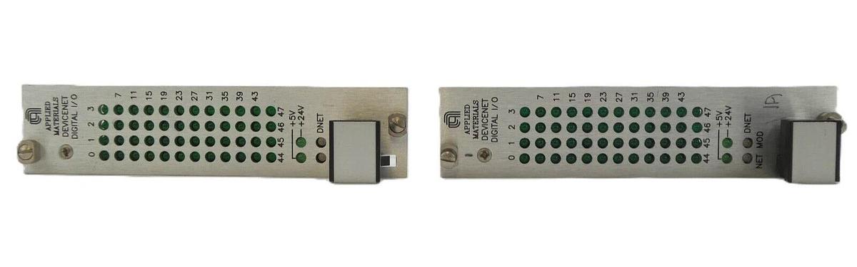 Used AMAT Applied Materials 0100-20453 DeviceNet Digital I/O PCB Card Lot of 2 Spare