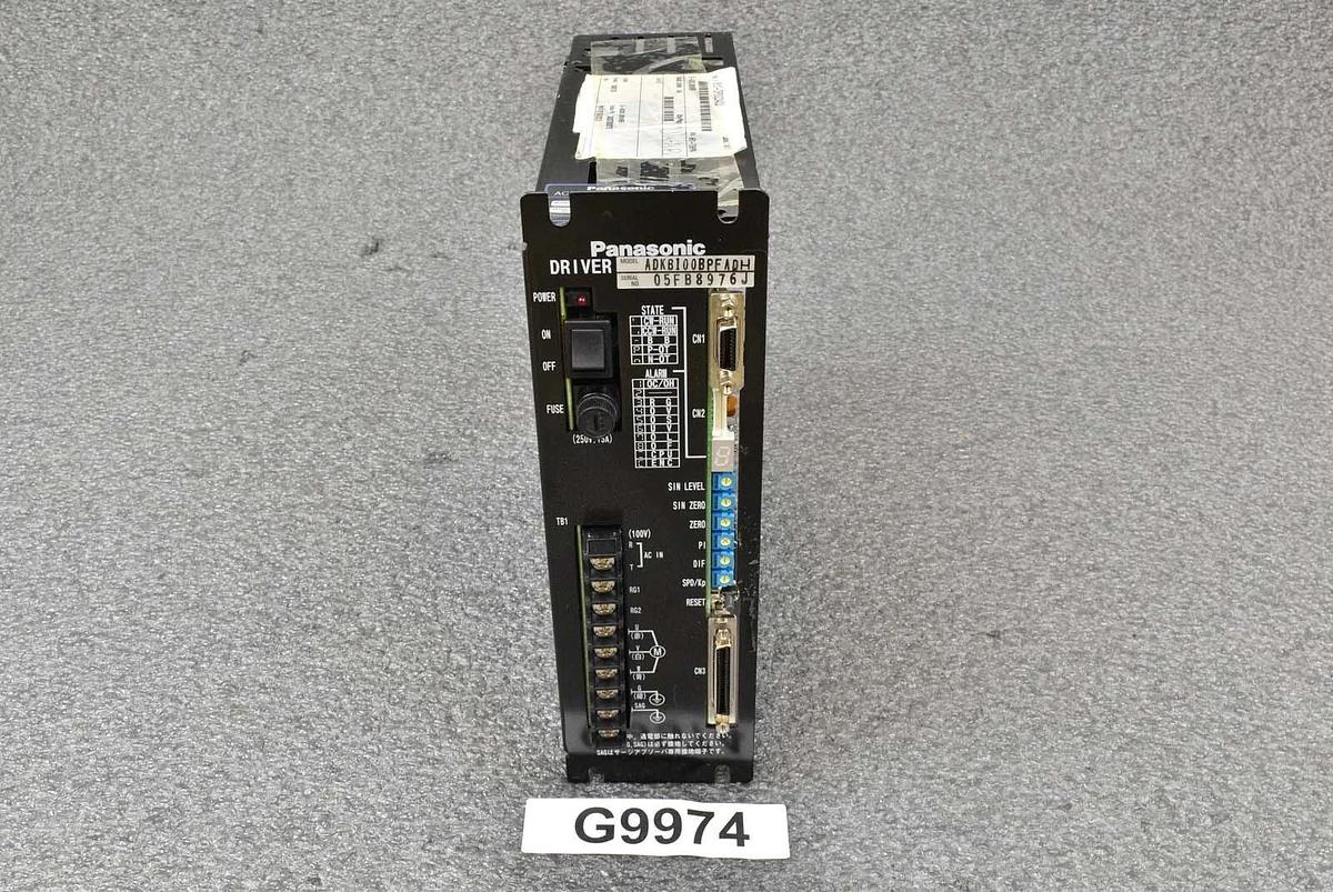 Used Panasonic ADKB100BPFADH E-Axis Driver