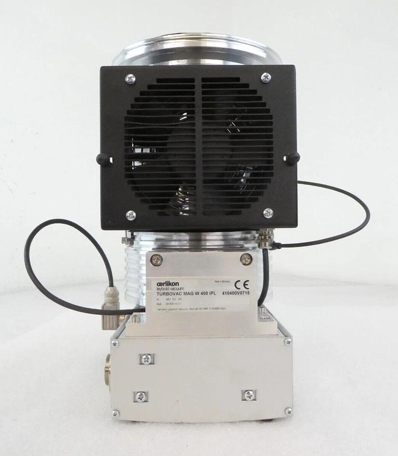 Used TURBOVAC MAG W 400 iPL Leybold 410400V0715 Turbo Pump FAN MAG 300 Tested Working