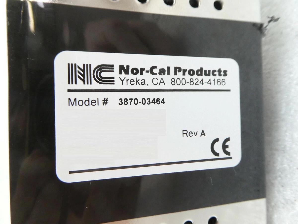 Used Nor-Cal 3870-03464 IQ Series Throttling Butterfly Valve Intellisys AMAT As-Is