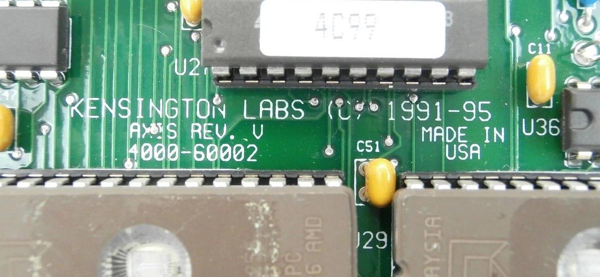 Used Kensington Laboratories 4000-60002 X-Axis Board PCB Card Rev. V Working Spare