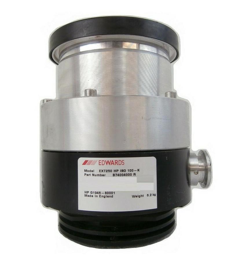 Used EXT250 HP Edwards B74004000 R Turbomolecular Pump ISO 100-K Turbo Untested As-Is