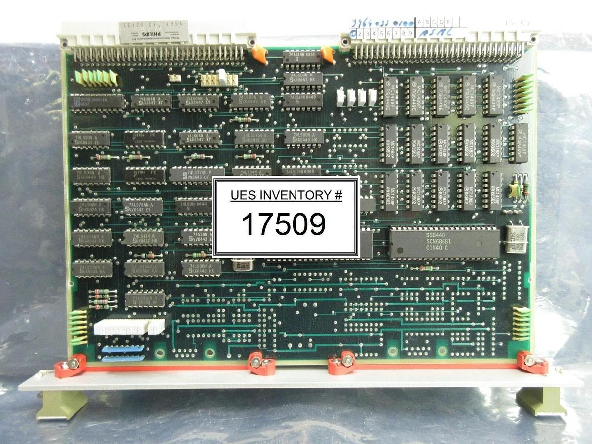 Used Philips 9561 010 03103 Processor PCB Card PG 3301 COM 4A ASML PAS 5000/2500 Used